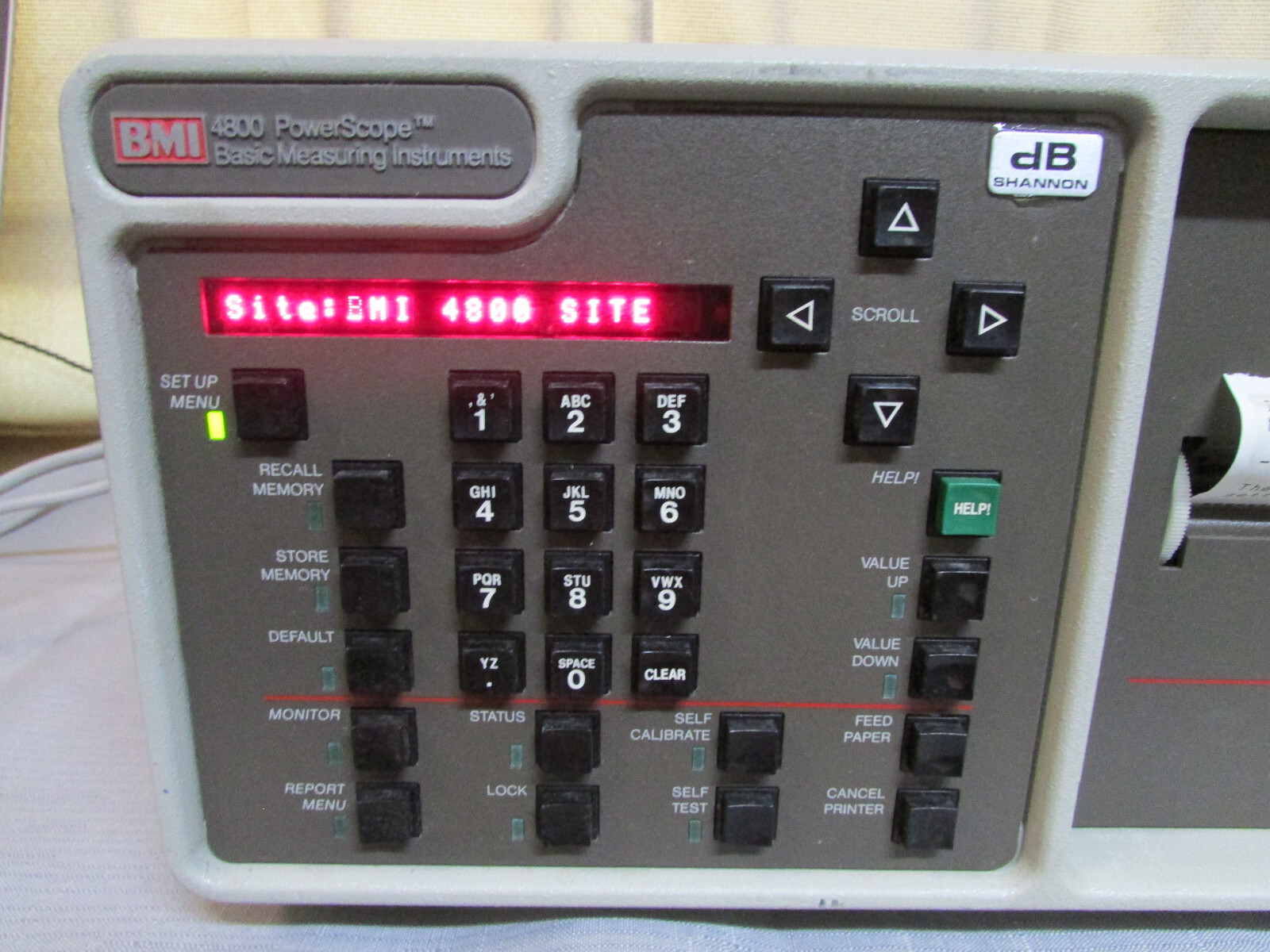 BMI PowerScope Power Scope 4800 Disturbance Measuring 3 Current Probes