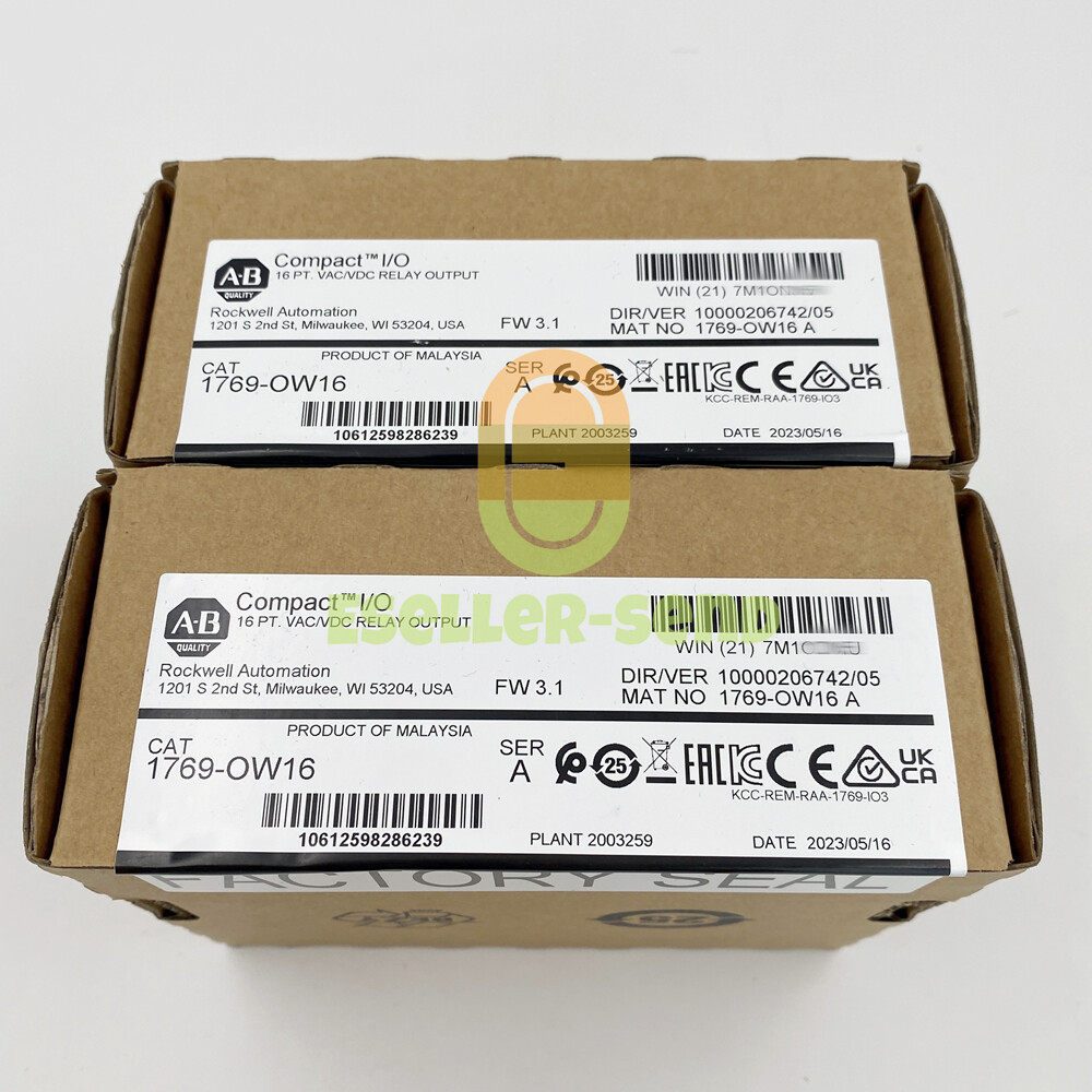 1769-OW16 SER A 1769OW16 CompactLogix Relay Output Module New Factory Sealed