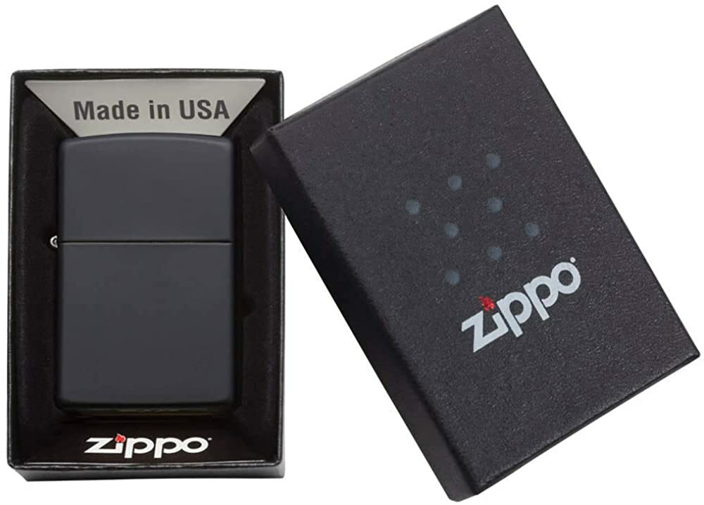 Zippo Windproof Metal Design Fire Lighter - Harley-Davidson Blue Tread Plate