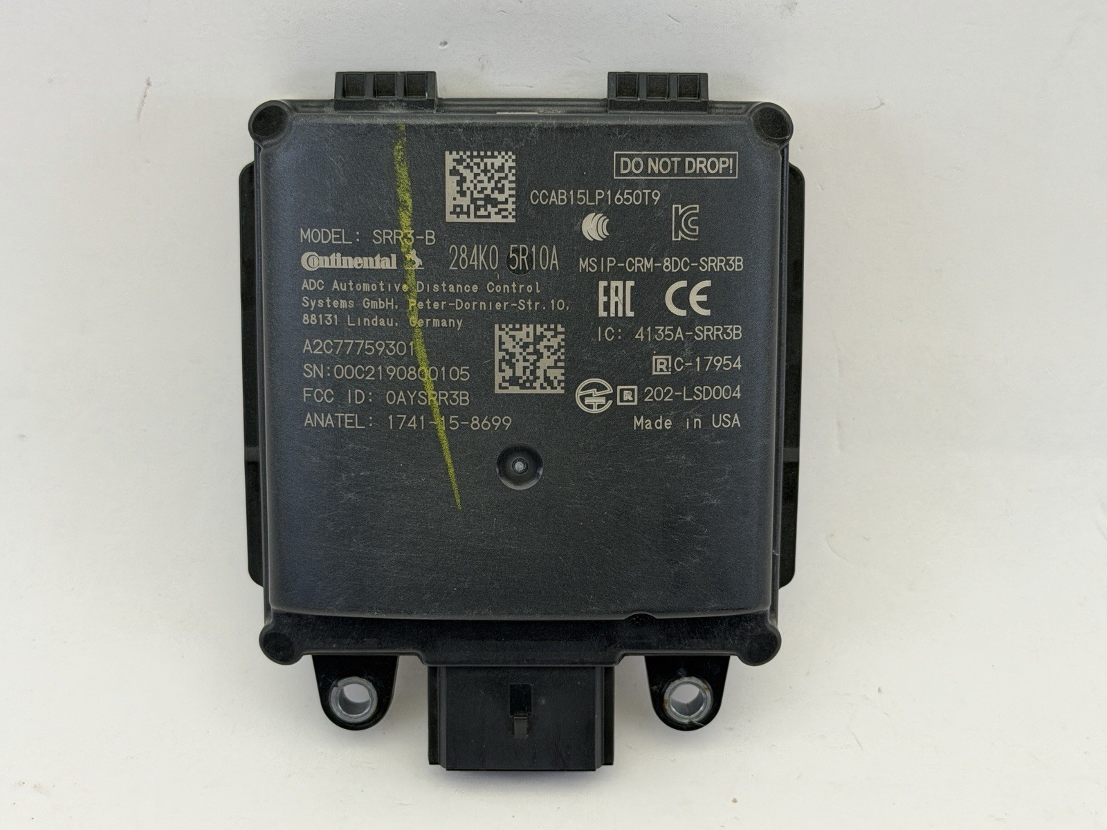 2021 - 2024 Nissan Kicks OEM Rear Blind Spot Radar Sensor 284K0-5R10A 22 23 24