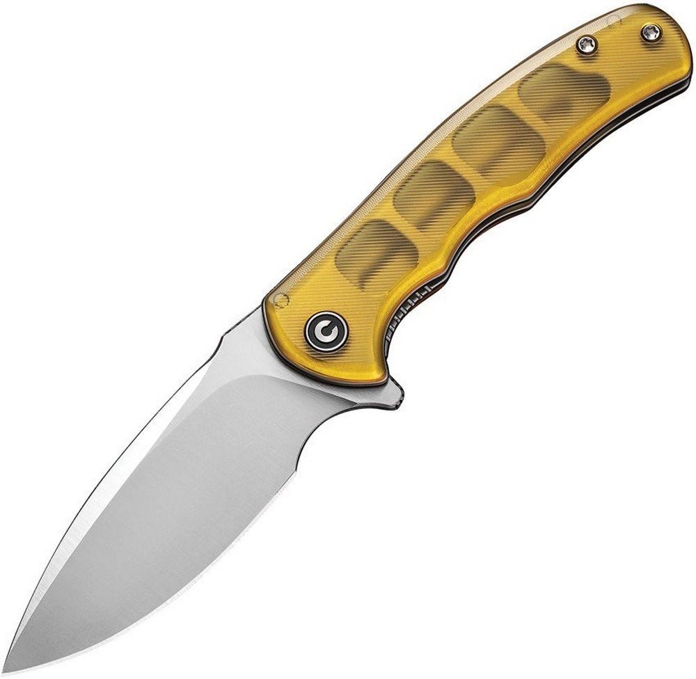 Civivi Mini Praxis Linerlock Pocket Knife Steel Blade Ultem Handle - C18026C-4