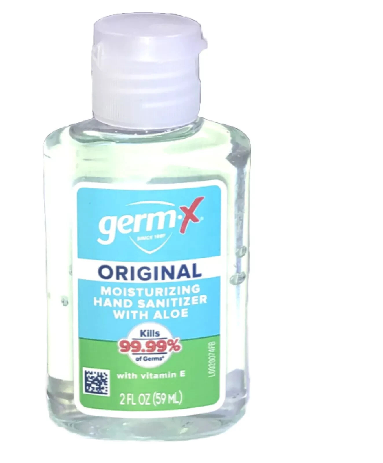 Germ-X Original Moisturizing Hand Sanitizer With Aloe/Vitamin E-Travel Size 2oz