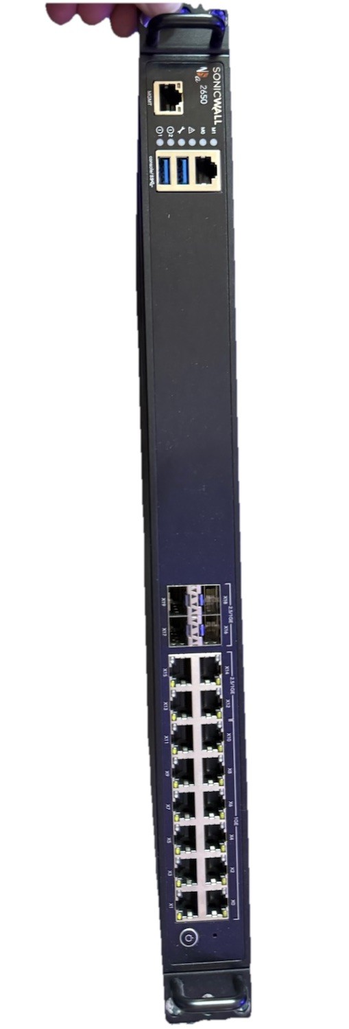 SonicWALL NSA 2650 Network Security/Firewall Appliance (01-SSC-1936)