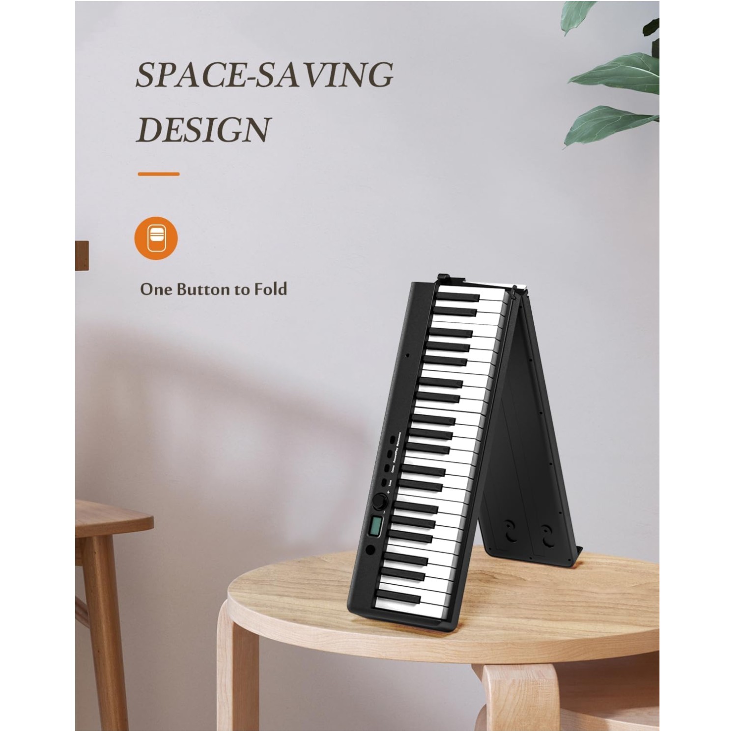 Semi-Weighted Full Size Electric Piano Bluetooth MIDI