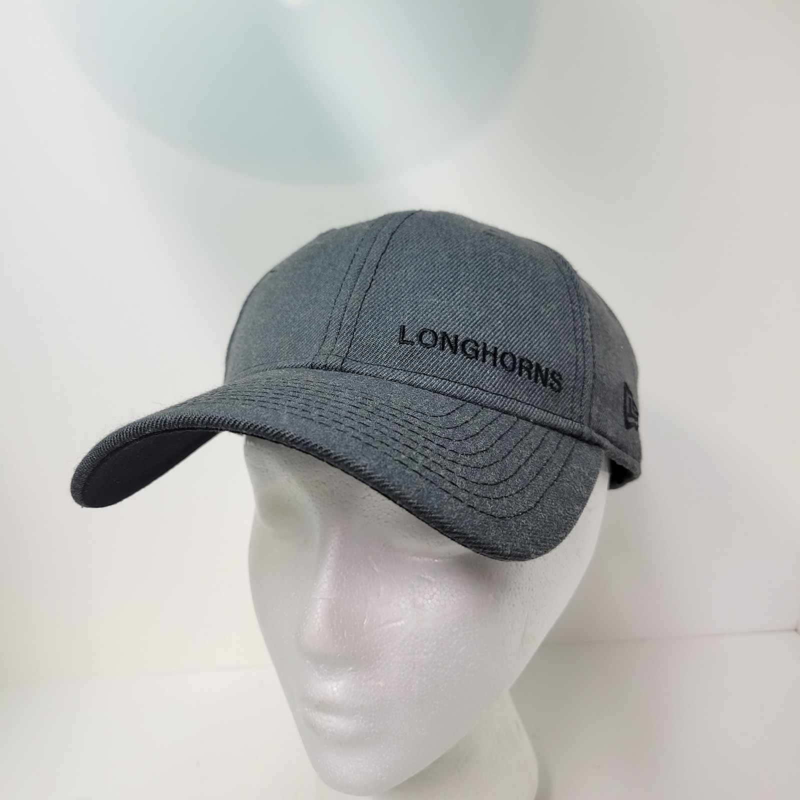 New Era Texas Longhorns 9TWENTY Adjustable Hat Cap Gray Baseball Collegiate
