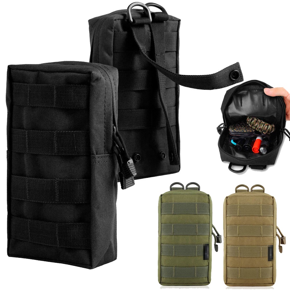 Tactical MOLLE Pouch EDC Utility Gadget Organizer Phone Holder Tool Waist Bag