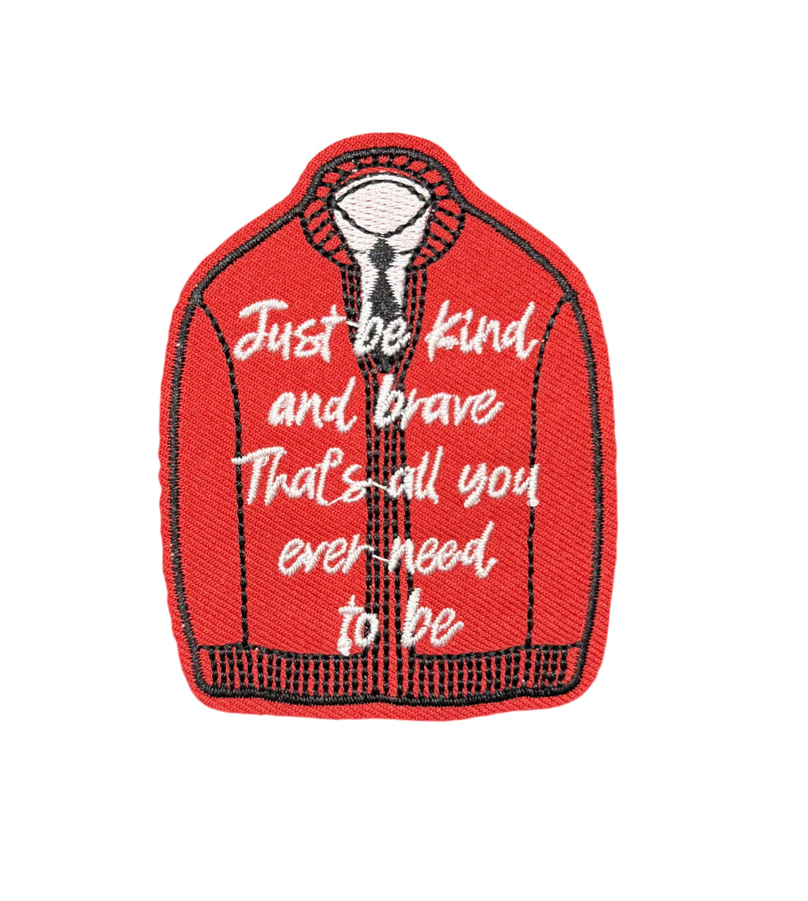 Mr Rogers Kind Sweater Kids TV Show PBS Patch, Iron On/Sew On