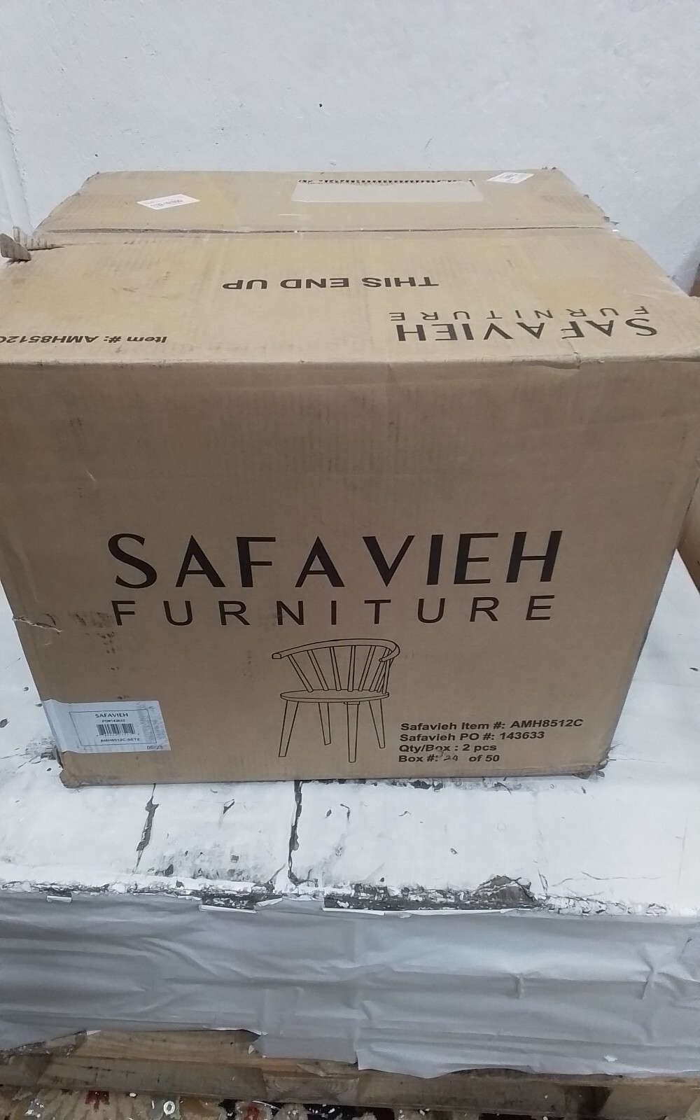 Safavieh BLANCHARD SIDE CHAIR, Reduced Price 2172747686 AMH8512C