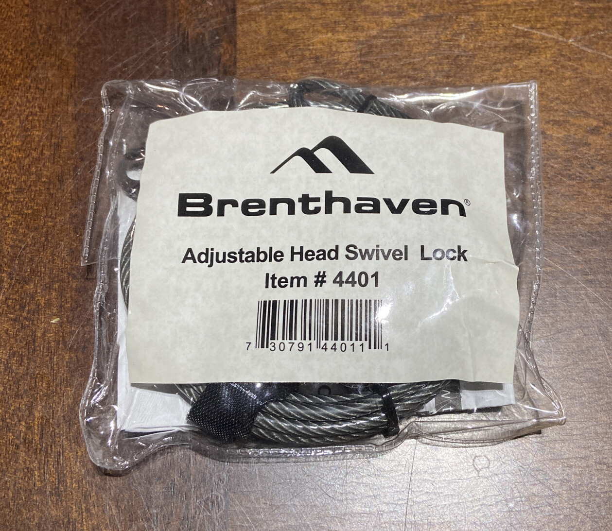 Brenthaven Laptop Lock 4401 Adjustable Head Swivel Lock