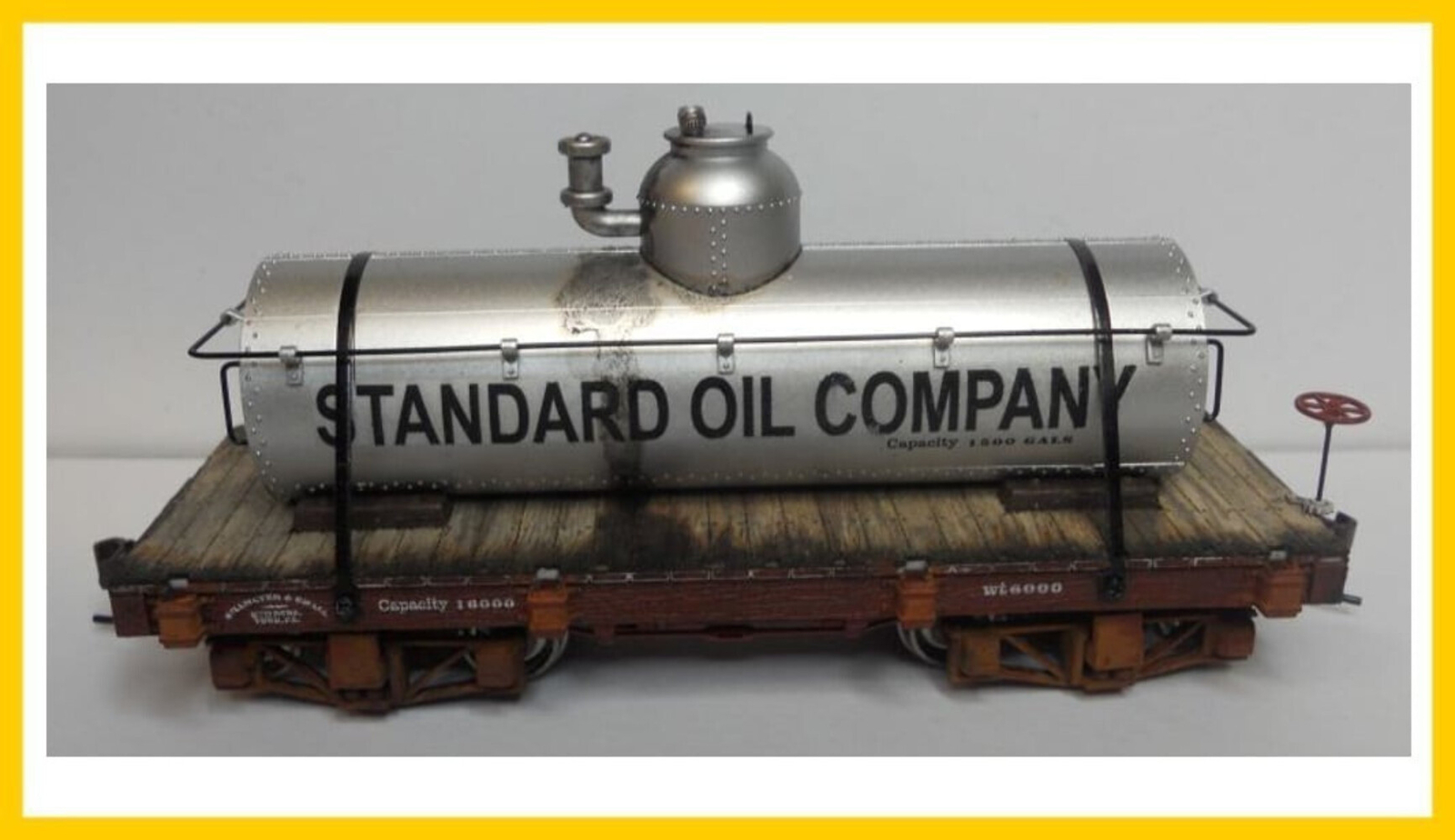 Rslaserkits 1601 O Scale Bachmann 18' Tank Decks