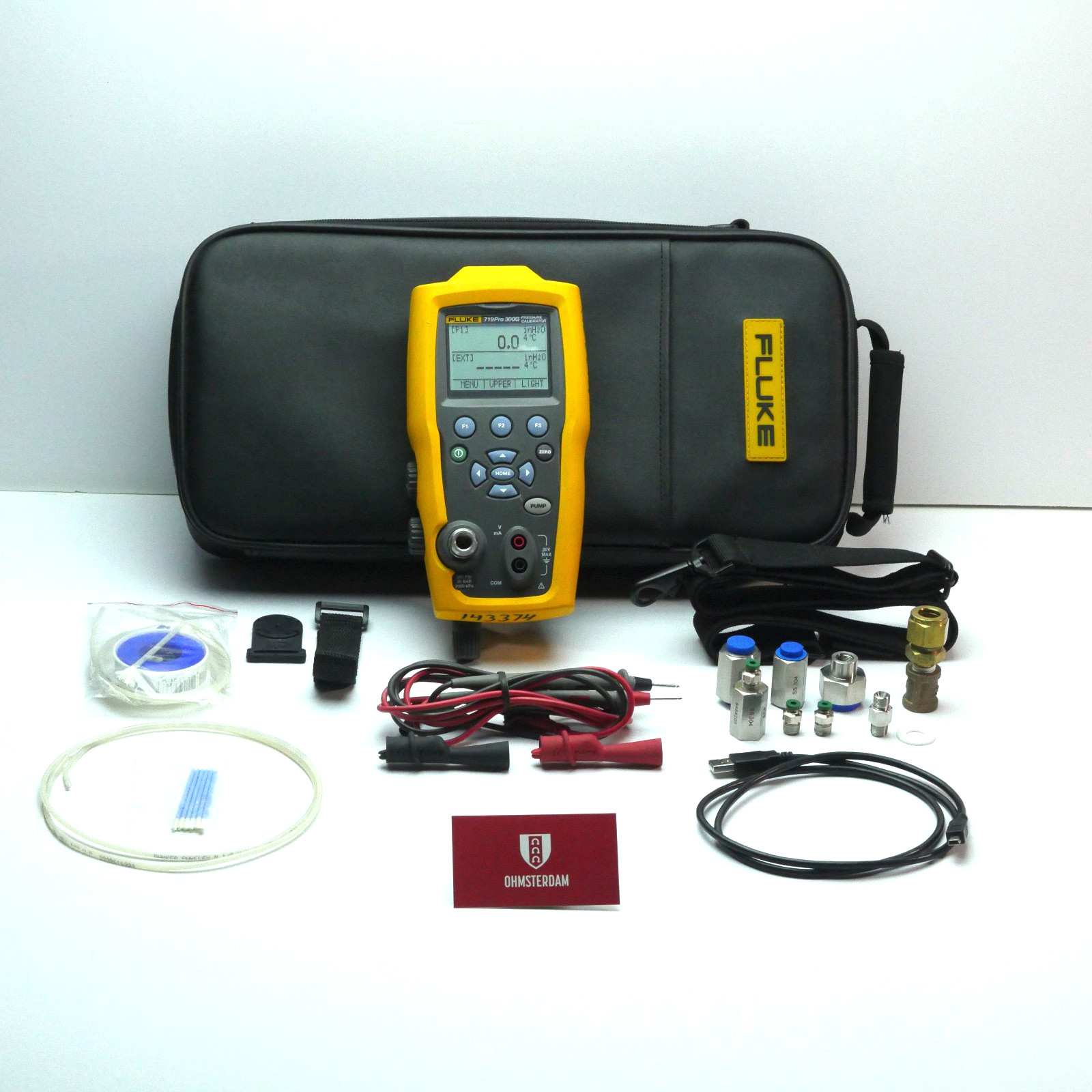Fluke 719 PRO 300G Electric Pressure Calibrator, 300 psi, 20 bar FAST SHIPPING