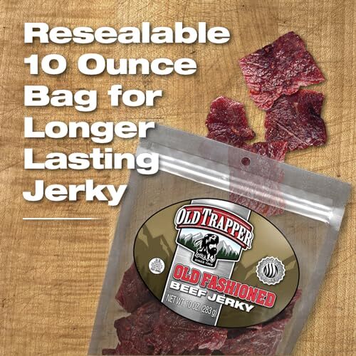 Old Trapper Beef Jerky, Old-Fashioned 10-Ounce Assorted Flavor Names , Sizes