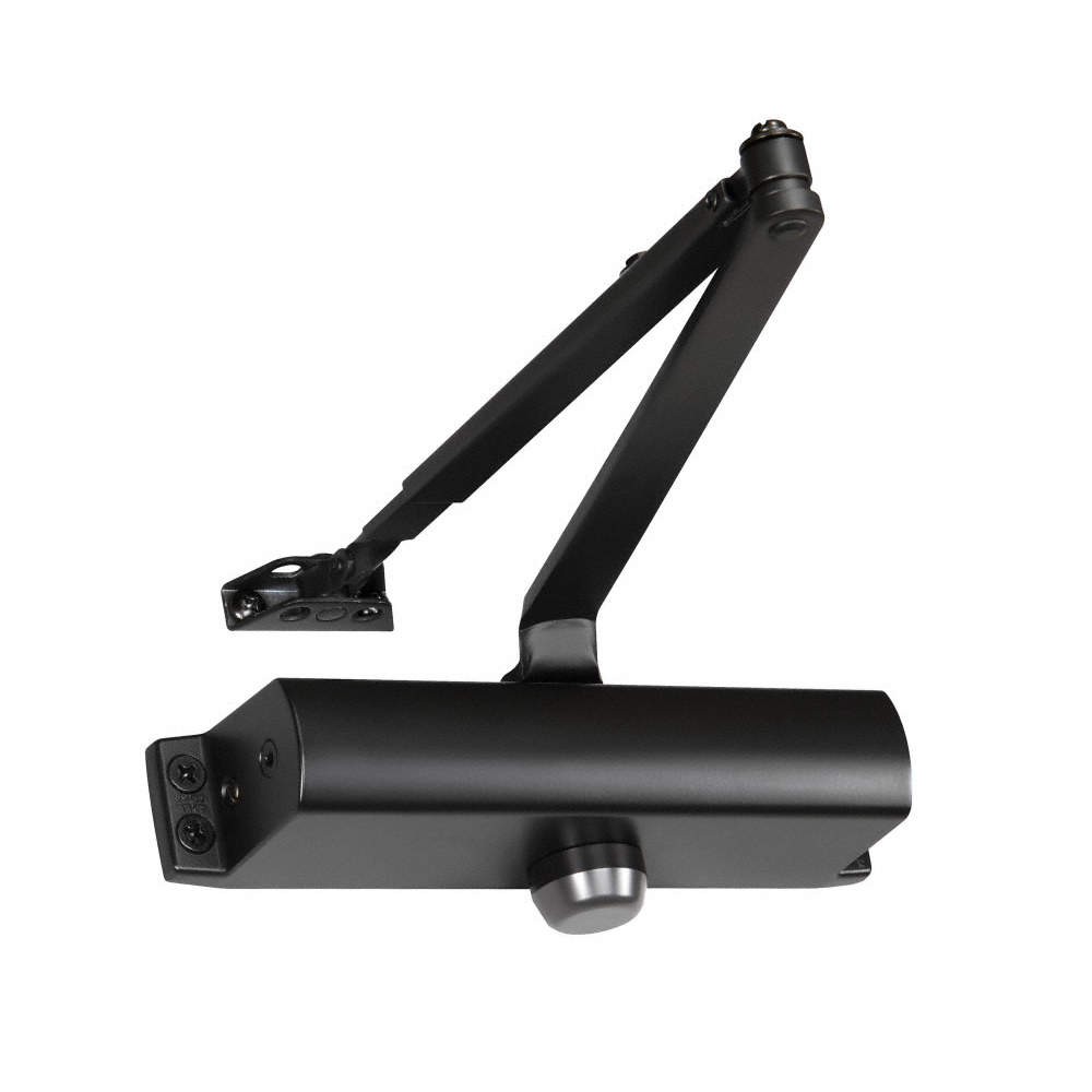 ASSA ABLOY ACCENTRA 1101 x BSP Door Closer,Black,Standard Duty,Manual 784T59