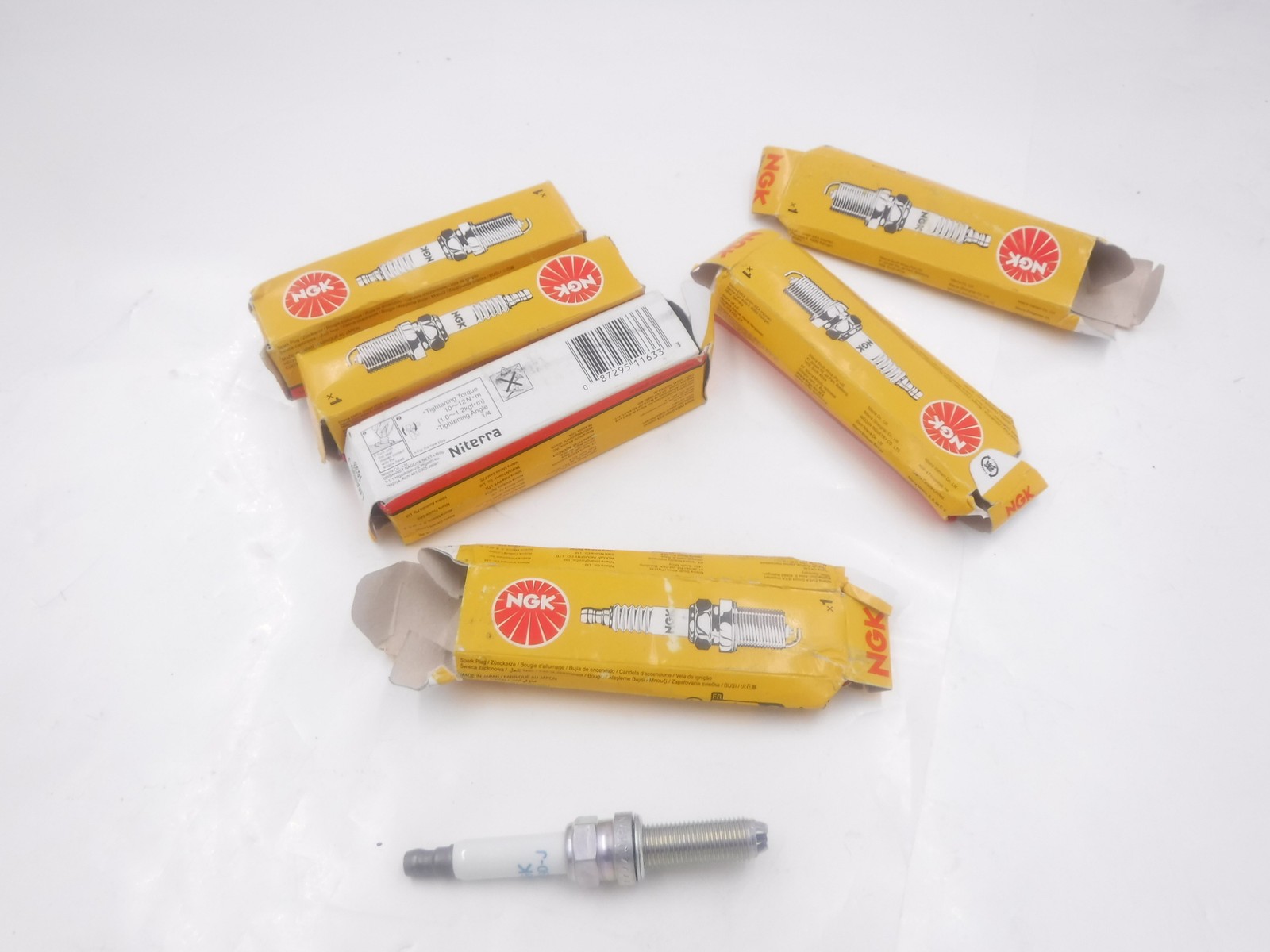 6 Pack NGK Spark Plugs 1633 LMAR9D-J For 2010-2017 BMW S1000RR