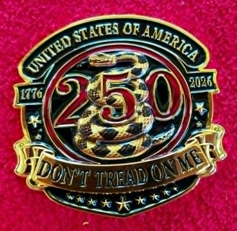 CALIFORNIA HIGHWAY PATROL 250 YEARS USA COIN (ELA CHP LAPD POLICE)