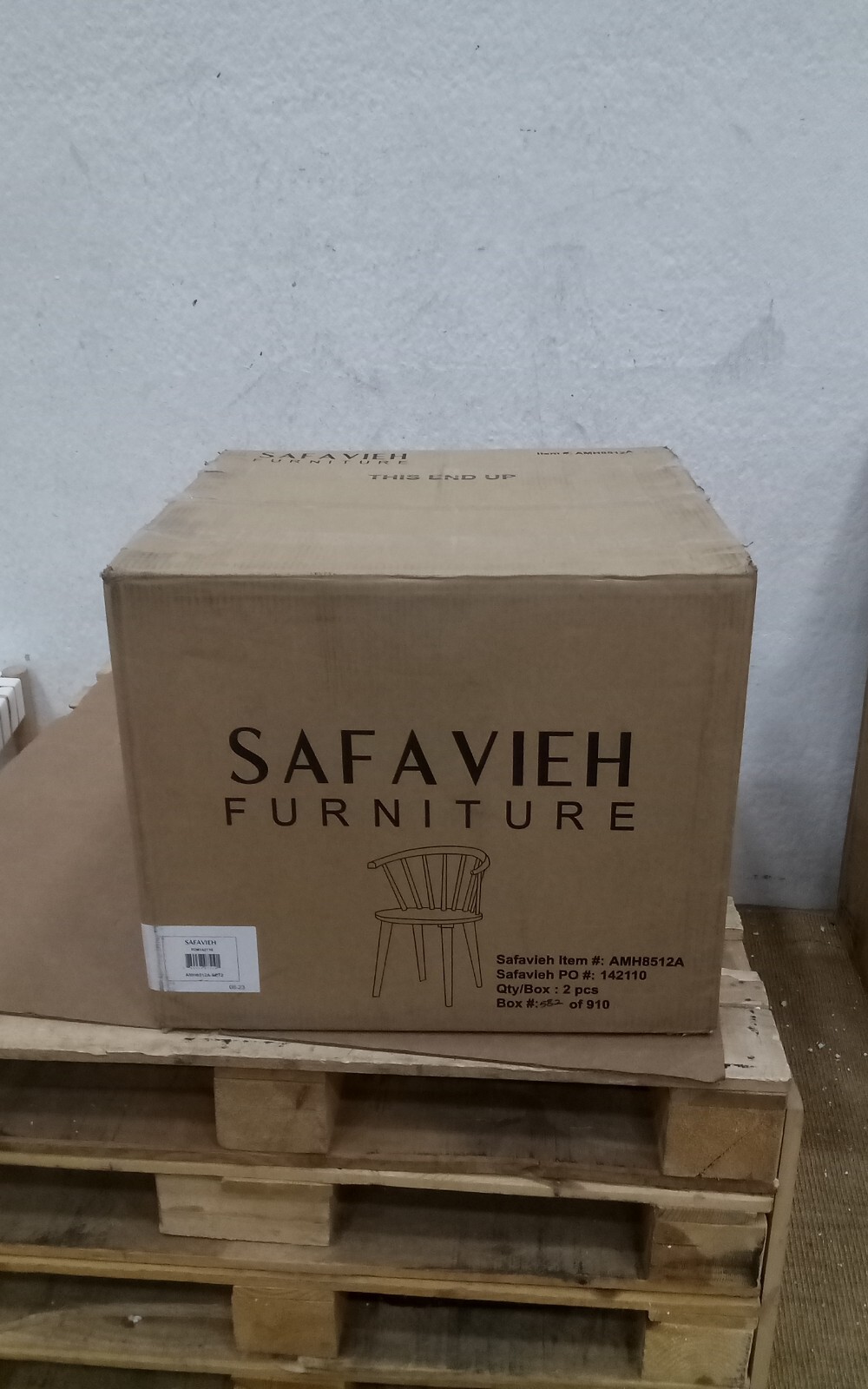 Safavieh Curved Spindle Side Chair, Reduced Price 2172725158 AMH8512A