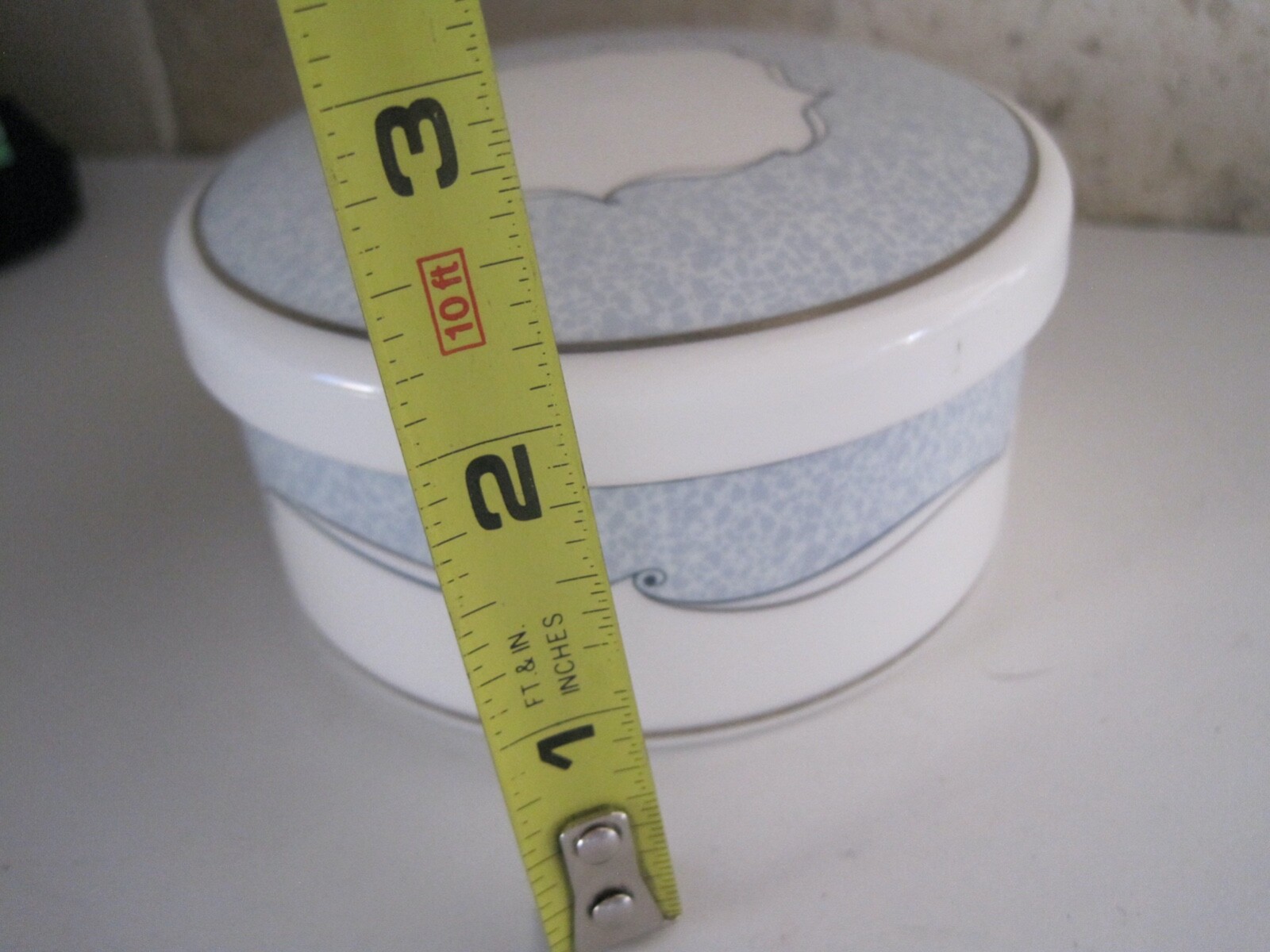 Wedgewood Venice Bone China Lidded Trinket Box EUC