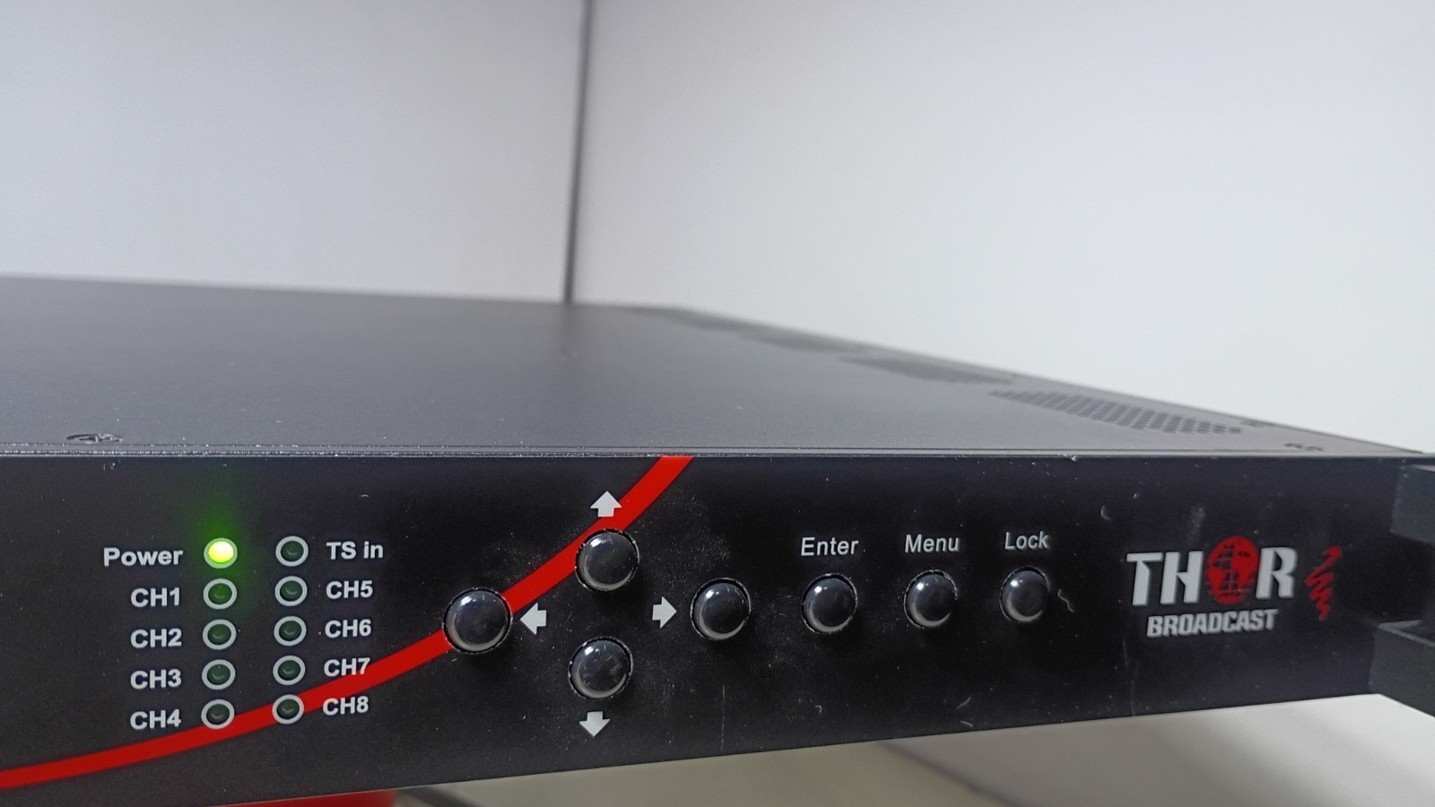 Good Working Thor H-8HD-EMS 8HD-SDI Broadcast Encoder IPTV Streamer & ANSI Out