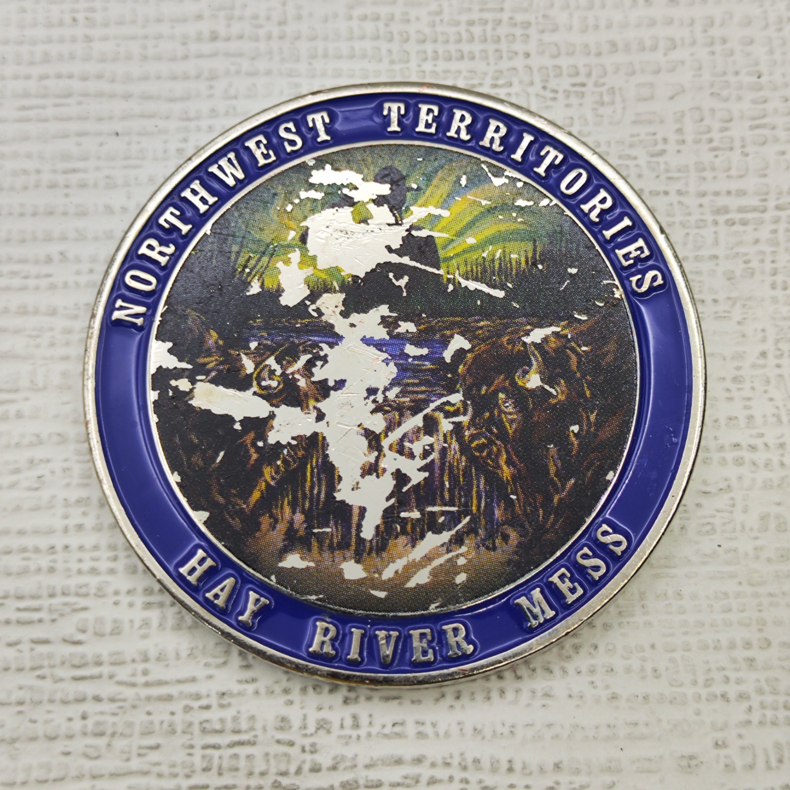 RCMP Division G Northwest Territories Hay River Mess Challenge Coin#
