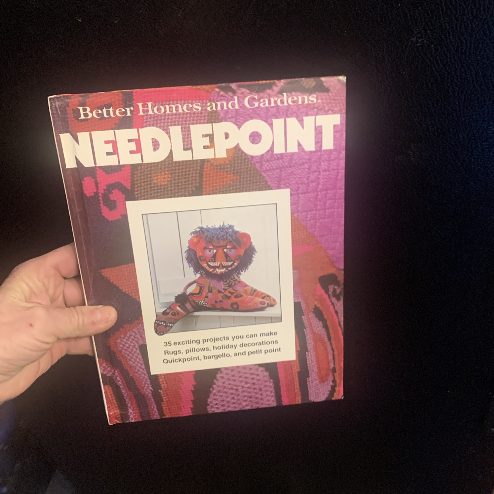Vtg Better Homes & Gardens Needlepoint Hardcover 1978 Book KG Needlecrafts EUC
