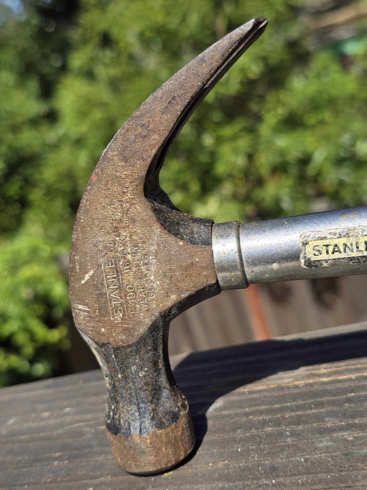 STANLEY Workmaster #51-490 16 OZ. CURVED CLAW HAMMER