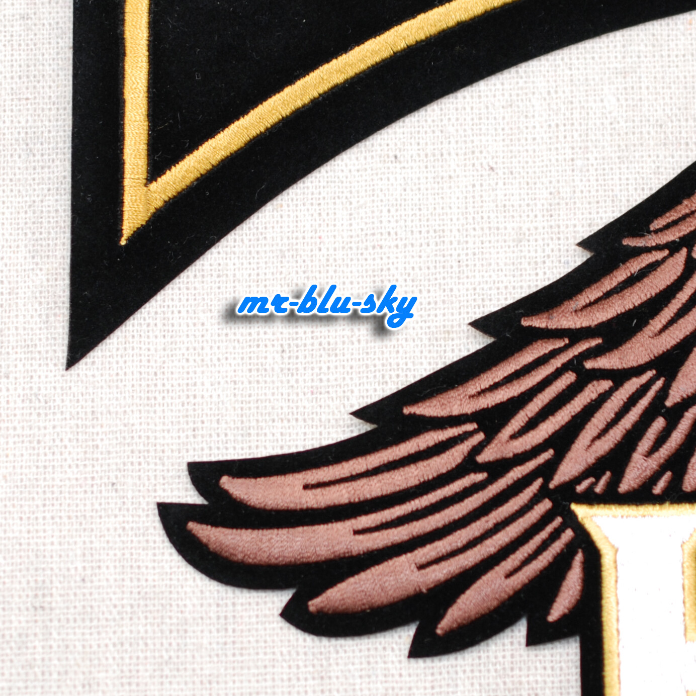 Large Eagle & Life Member Gold Patch Set ~ Harley Davidson Owners Group HOG