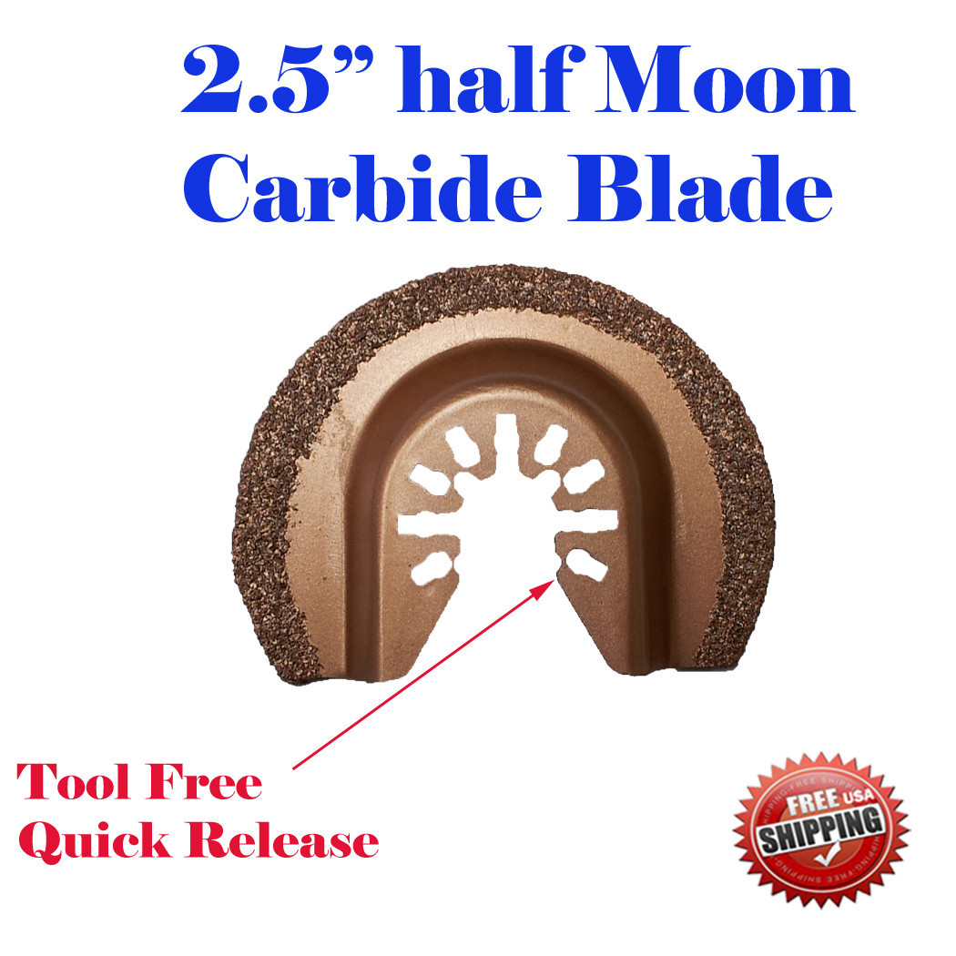 Carbide Grout Multi Tool Saw Blade For Rockwell HyperLock Porter Cable Fein