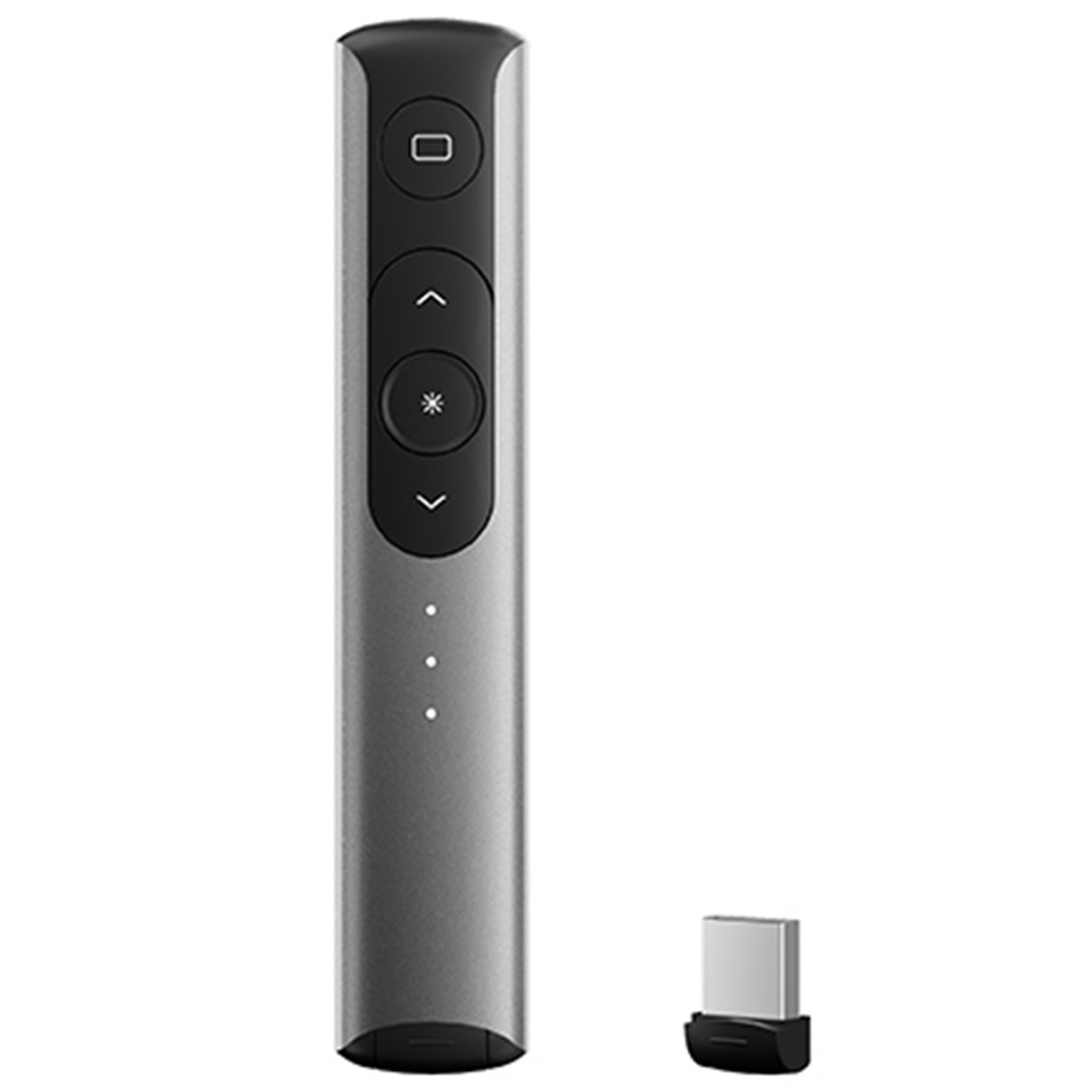 1 Wireless Presenter Rechargeable Black Control For Large Audiences TFMJ