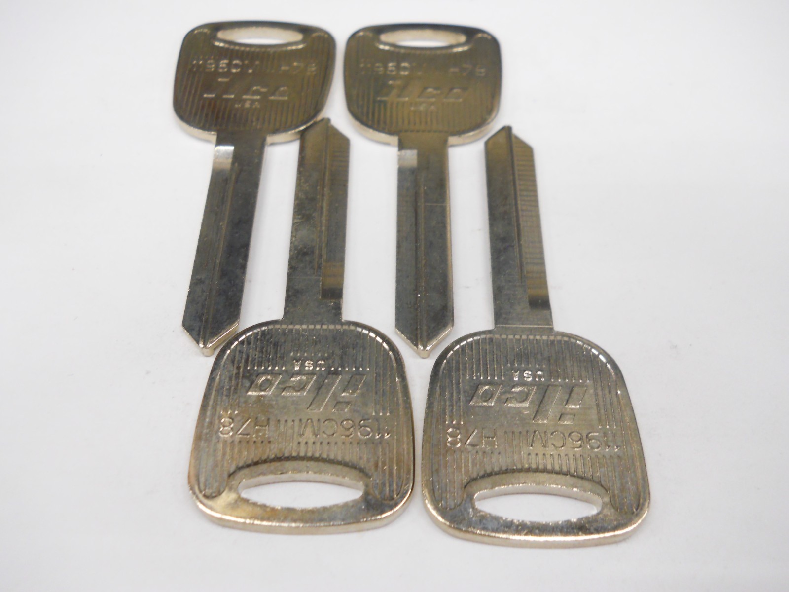 Ilco H78 Key Blank Fits Ford Contour Mystique 1196CM Lot of 4