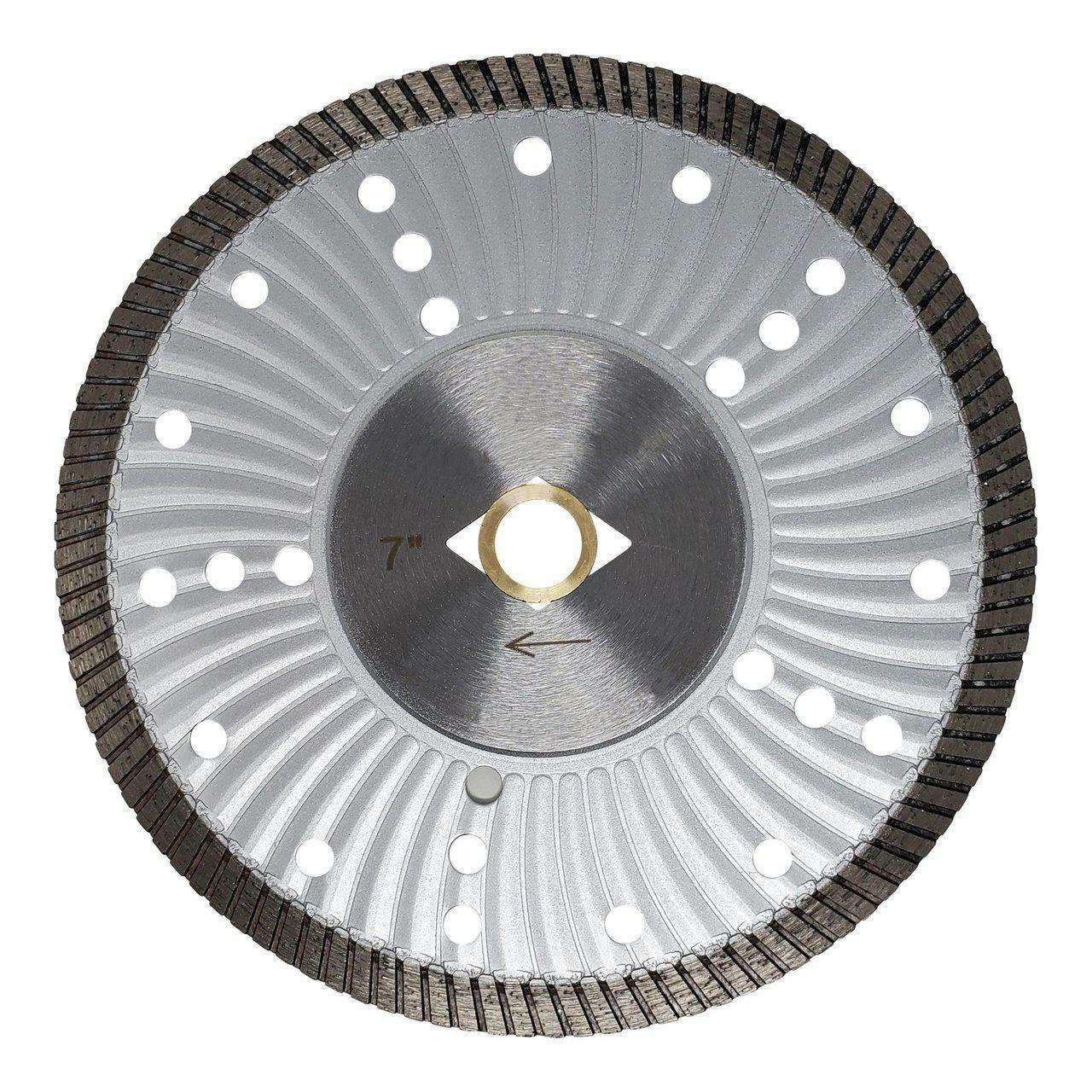 7" Premium Diamond Turbo Blade - Granite, Engineered Stone, Quartzite, Concrete