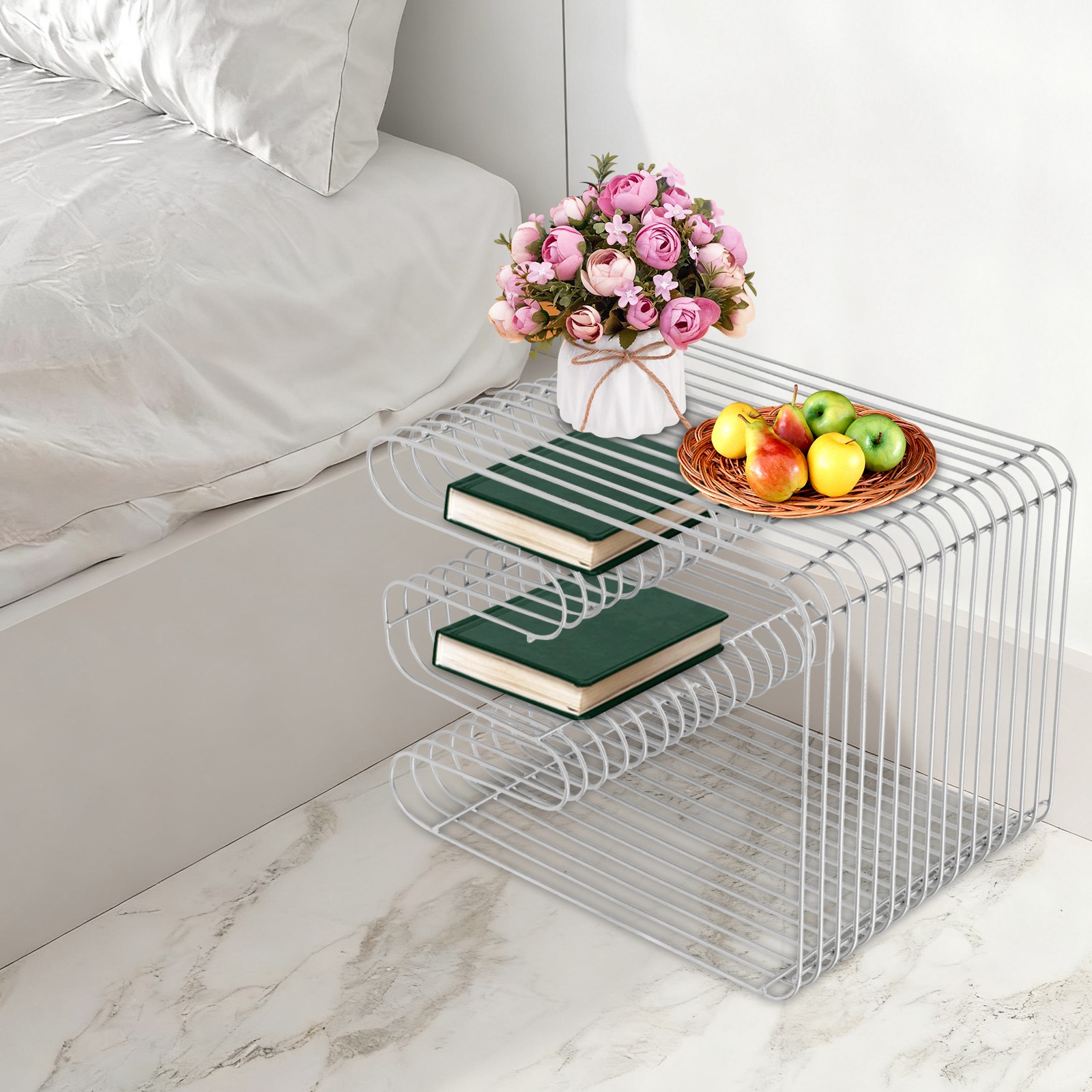 Modern Creative Lightweight Side Table Multi-Scene Sofa Bedside Accent Table