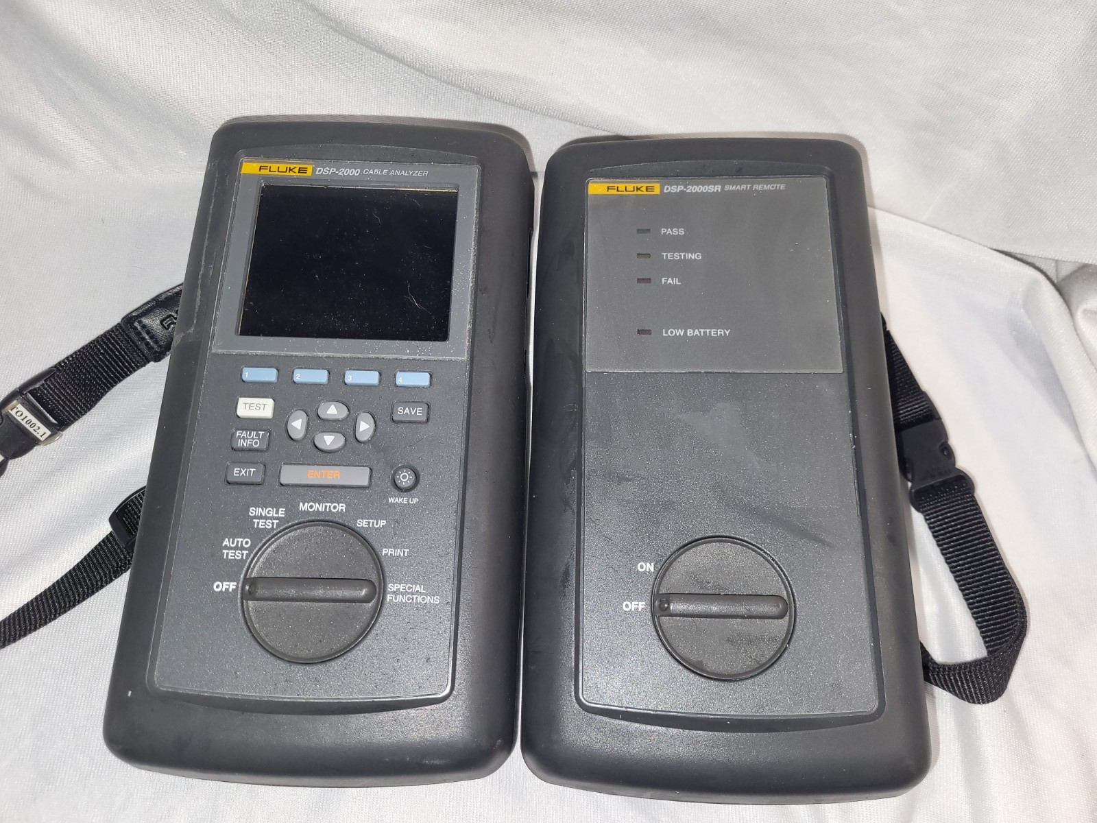Fluke Network DSP-2000 Cable Analyzer & DSP-2000SR Smart Remote
