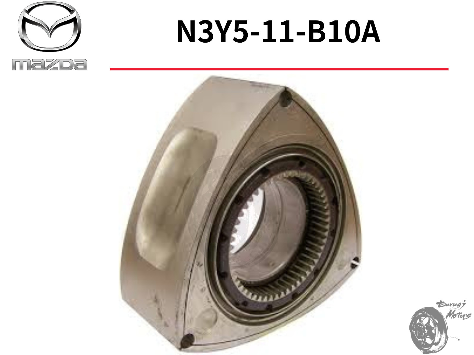 MAZDA Genuine 89-91 RX-7 FC3S Rotor Rotary Engine N3Y5-11-B10A OEM New
