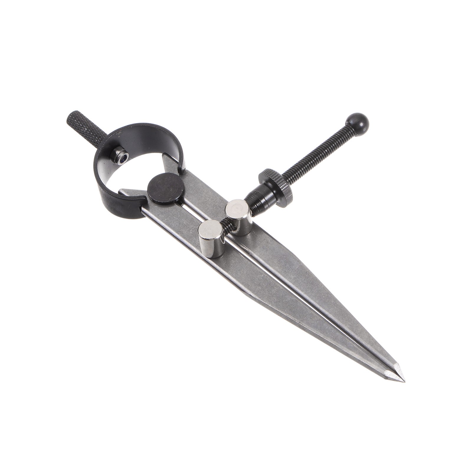 Spring Joint Caliper 4" Carbon Steel Spring Divider Caliper w Solid Nut Flat Leg