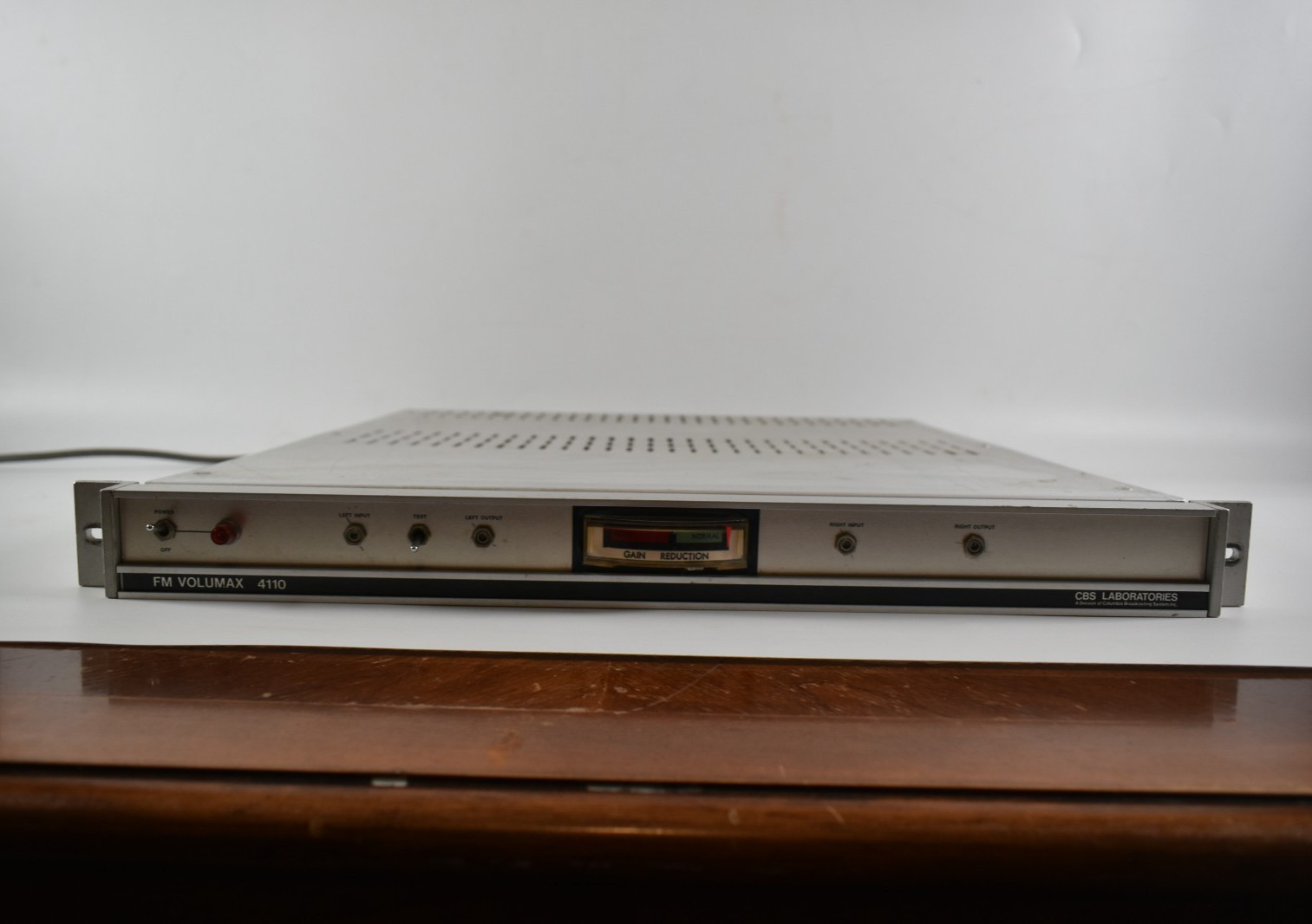 CBS Laboratories FM Volumax 4110 Stereo Limiter/Compressor Rack Unit