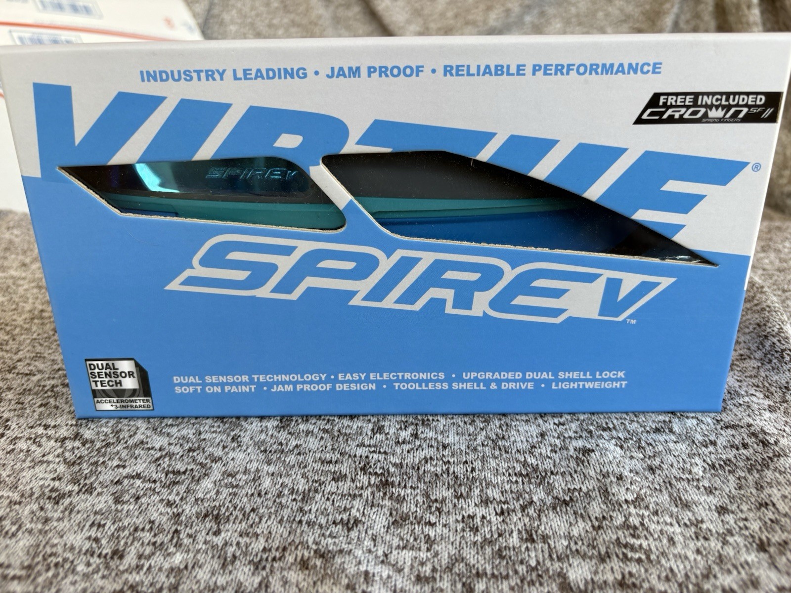 Virtue Spire V 5 Electronic Paintball Loaders/Hoppers - Stealth Sky