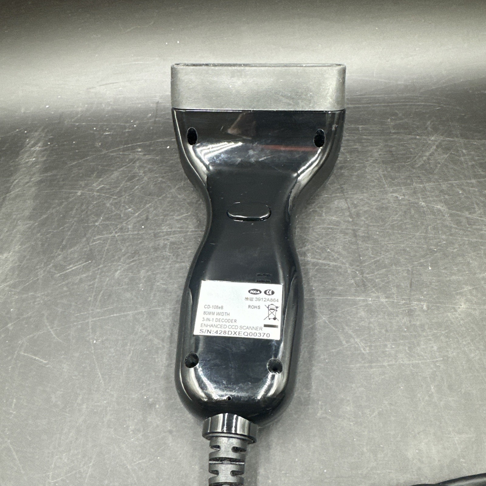 USB Barcode CD-108eB CCD Handheld Barcode Scanner 80mm