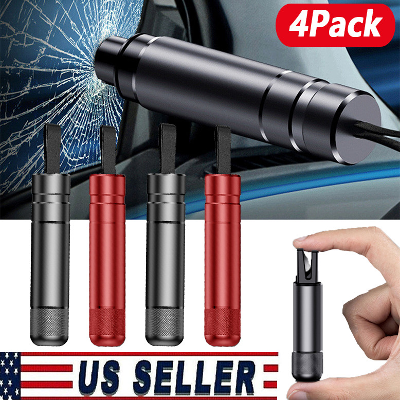 Car Safety Hammer Window Glass Breaker Seat Belt Emergency Escape Cutter Tool