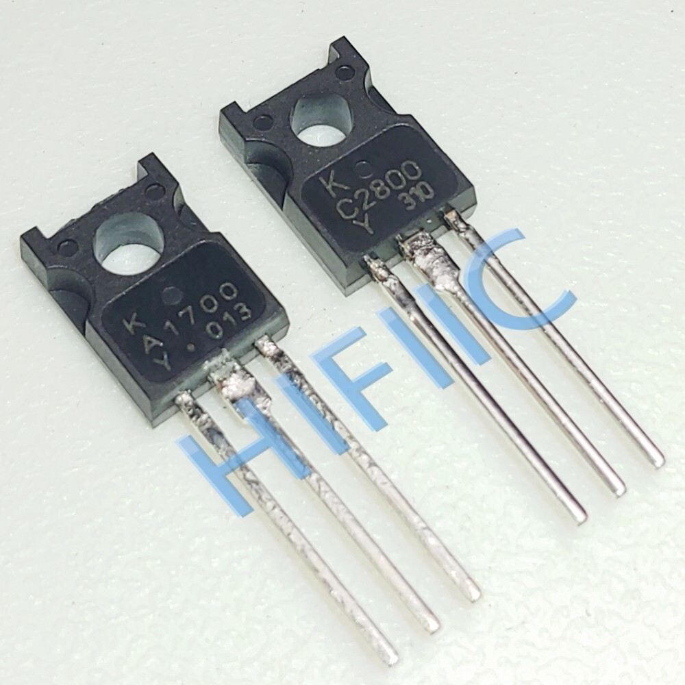 1Pair KTA1700-Y KTC2800-Y (A1700 C2800) KEC Transistor TO126