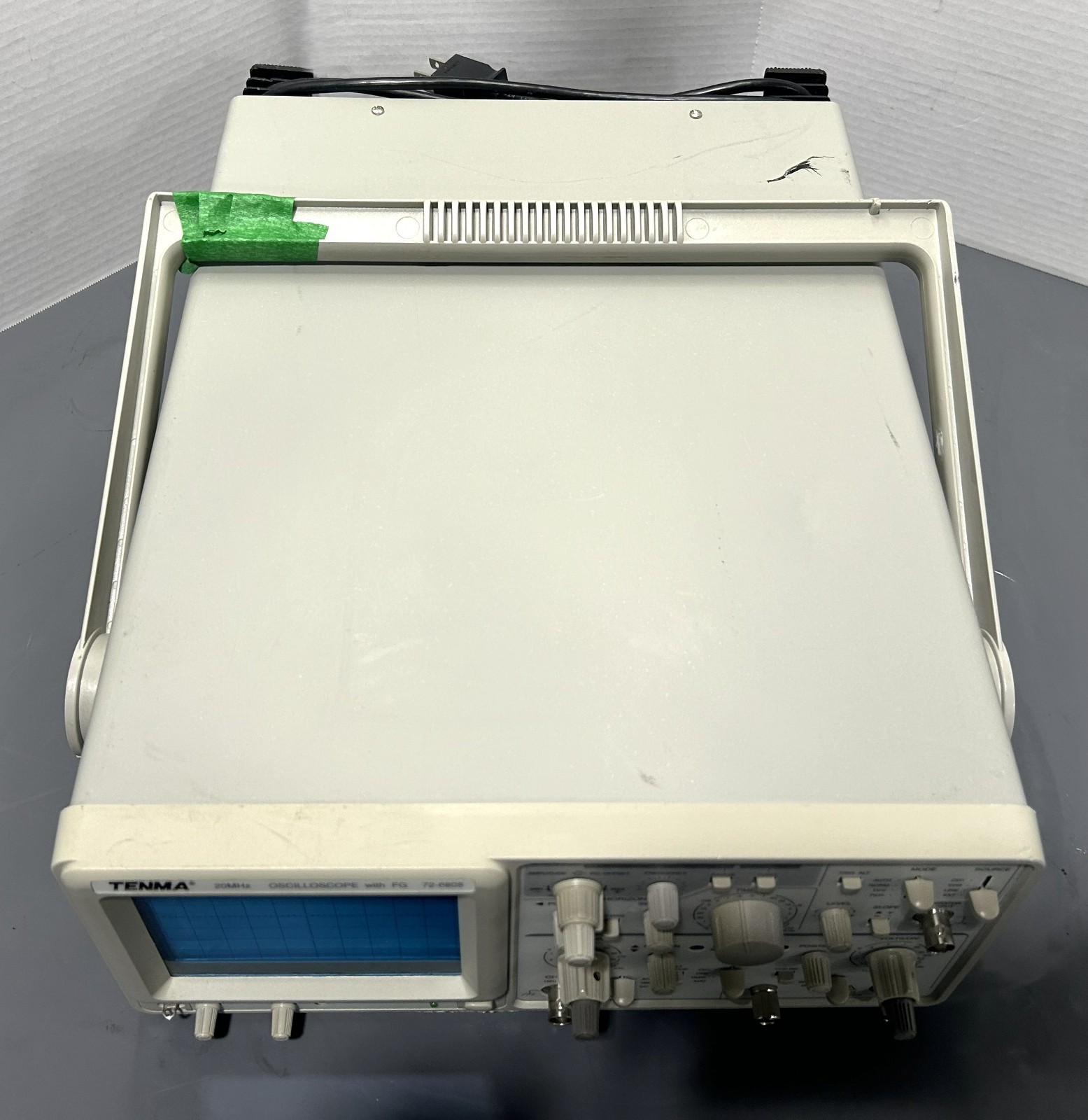 Tenma Model 72-6805 Oscilloscope with Built-In Function Generator Tested