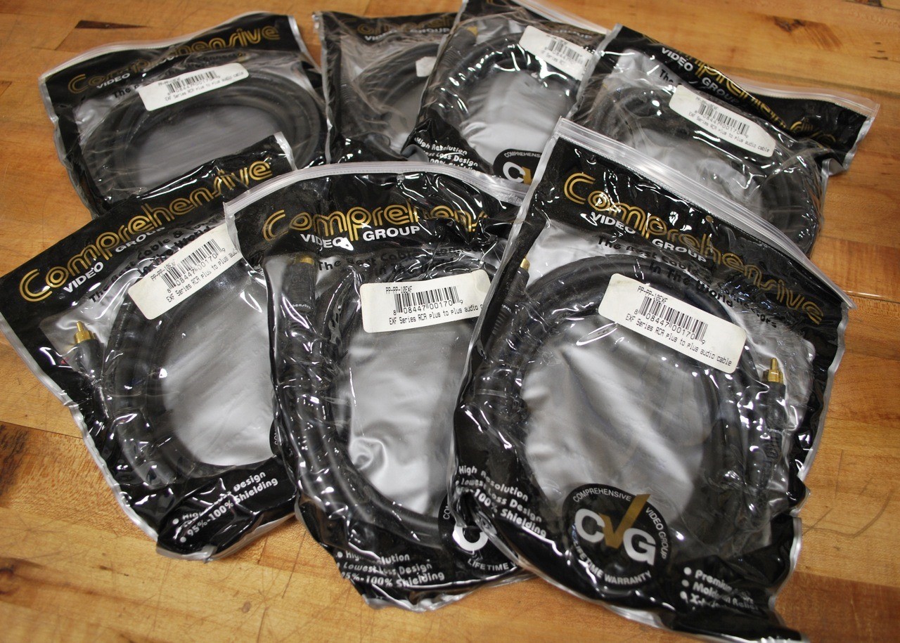 Comprehensive PP-PP-10EXF EXF Series RCR Plus to Plus Audio Cable 10FT - NEW