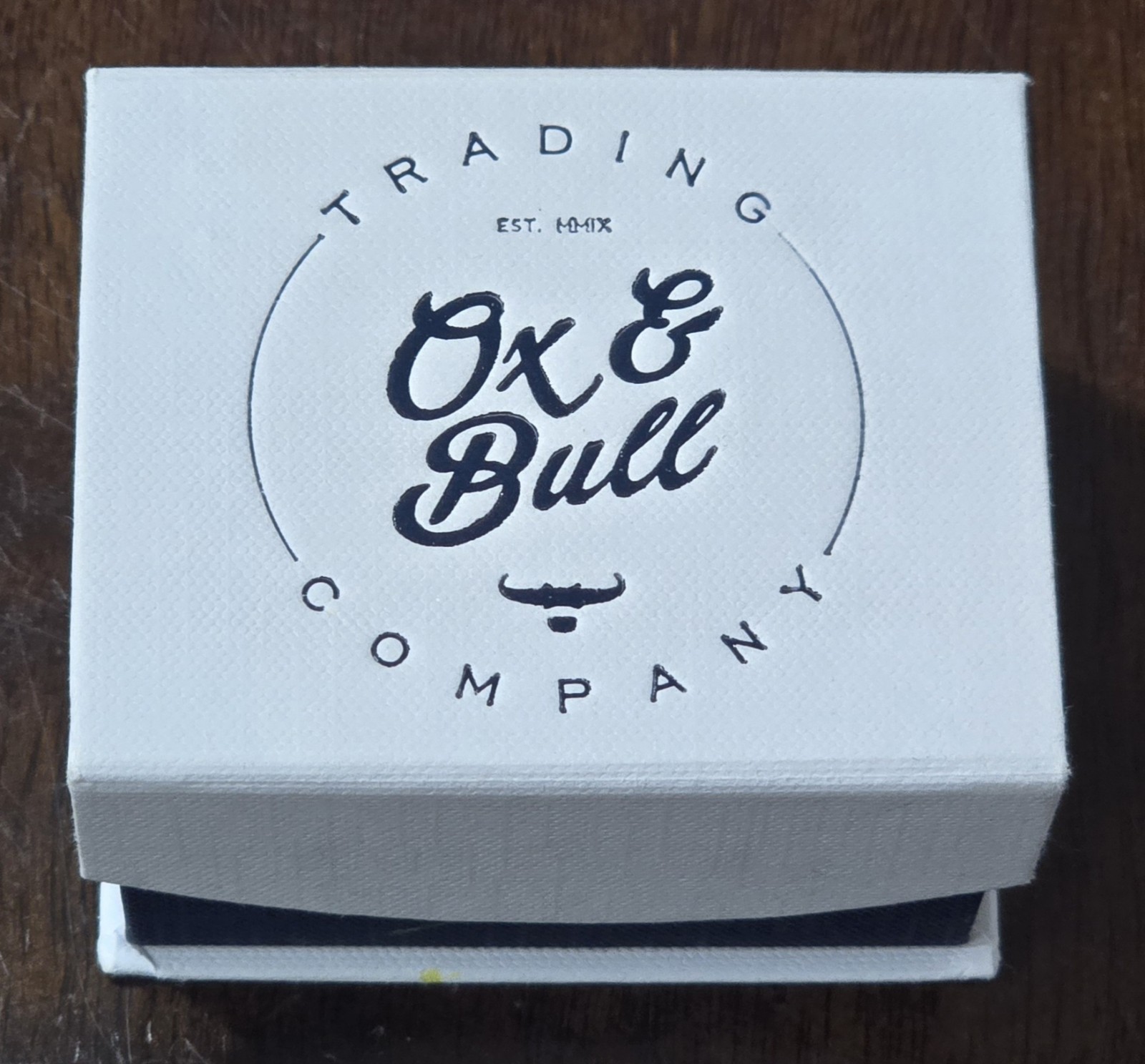 APEX SQUARE CUFFLINKS OX & BULL TRADING COMPANY 2017 OB-2091-SL