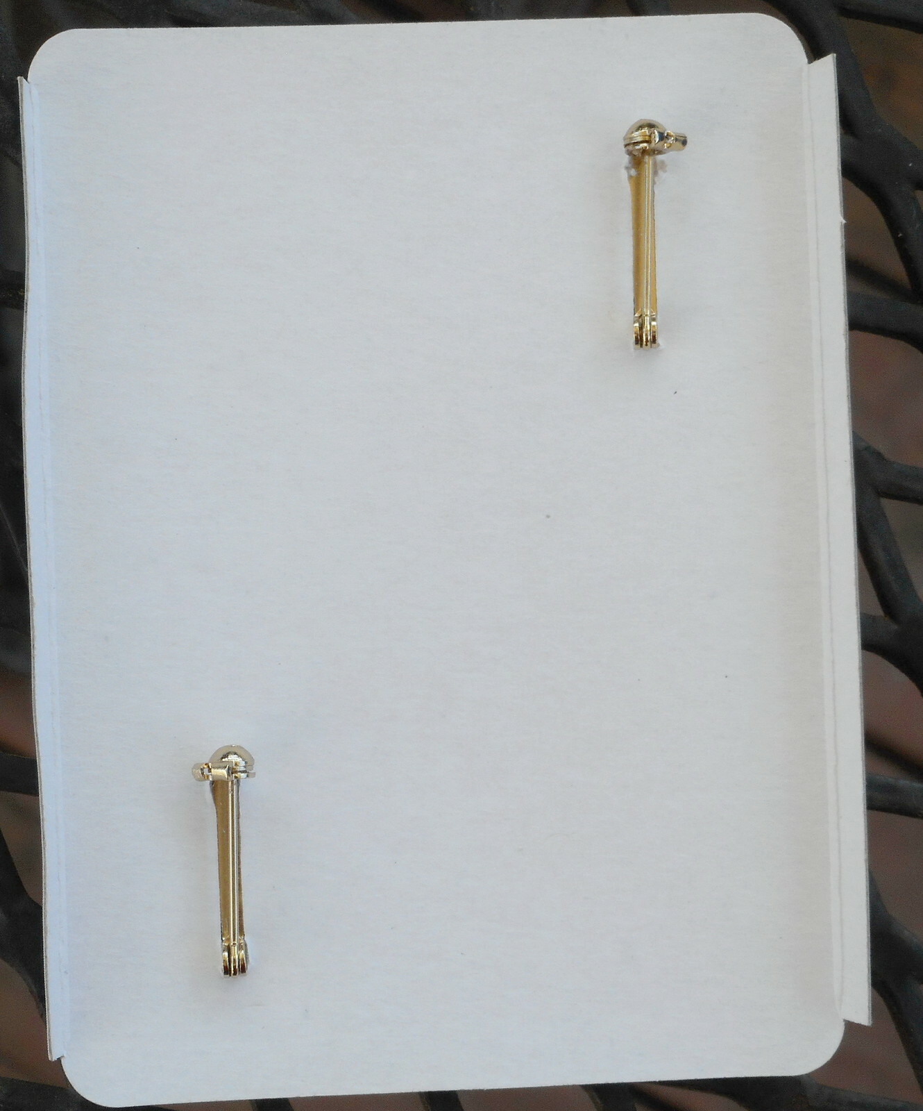 LIEUTENANT COLLAR INSIGNIA - GOLD - COLOR