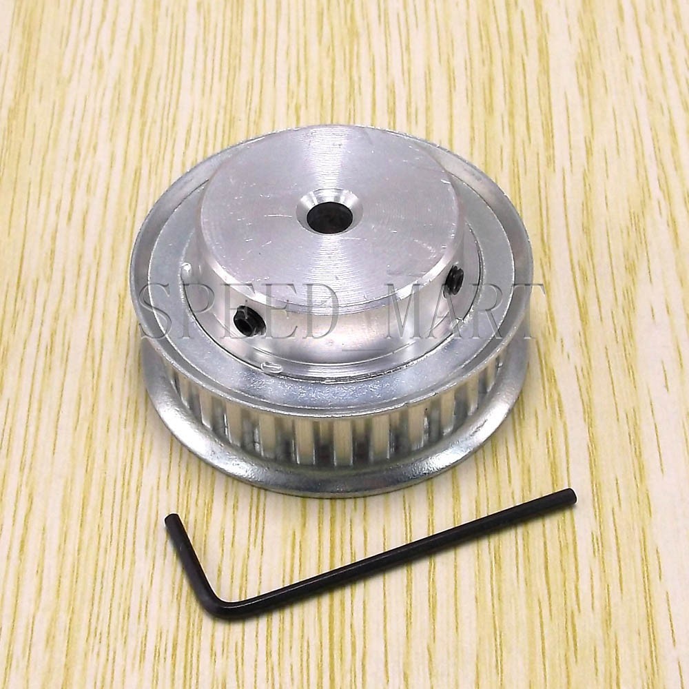 XL Type XL30T Aluminum Timing Belt Pulley 30 Teeth 10mm Bore for Stepper Motor
