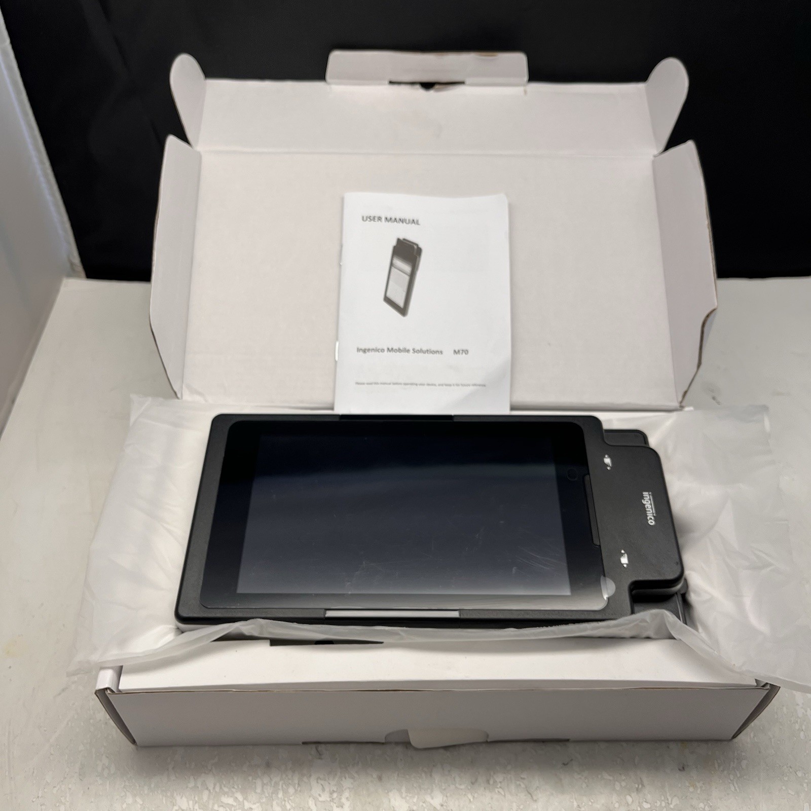 Brand New Ingenico Moby M70 7" Android Tablet POS Payment Terminal B3