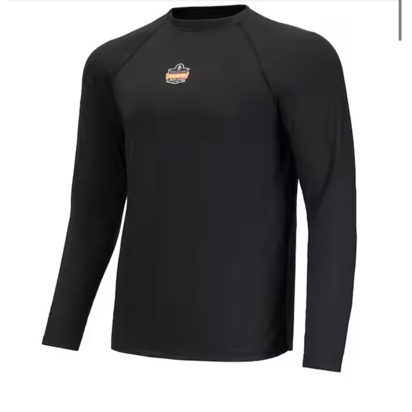 ERGODYNE N-Ferno 6435 Midweight Long Sleeve Base Layer Shirt Size 2XL Black NEW