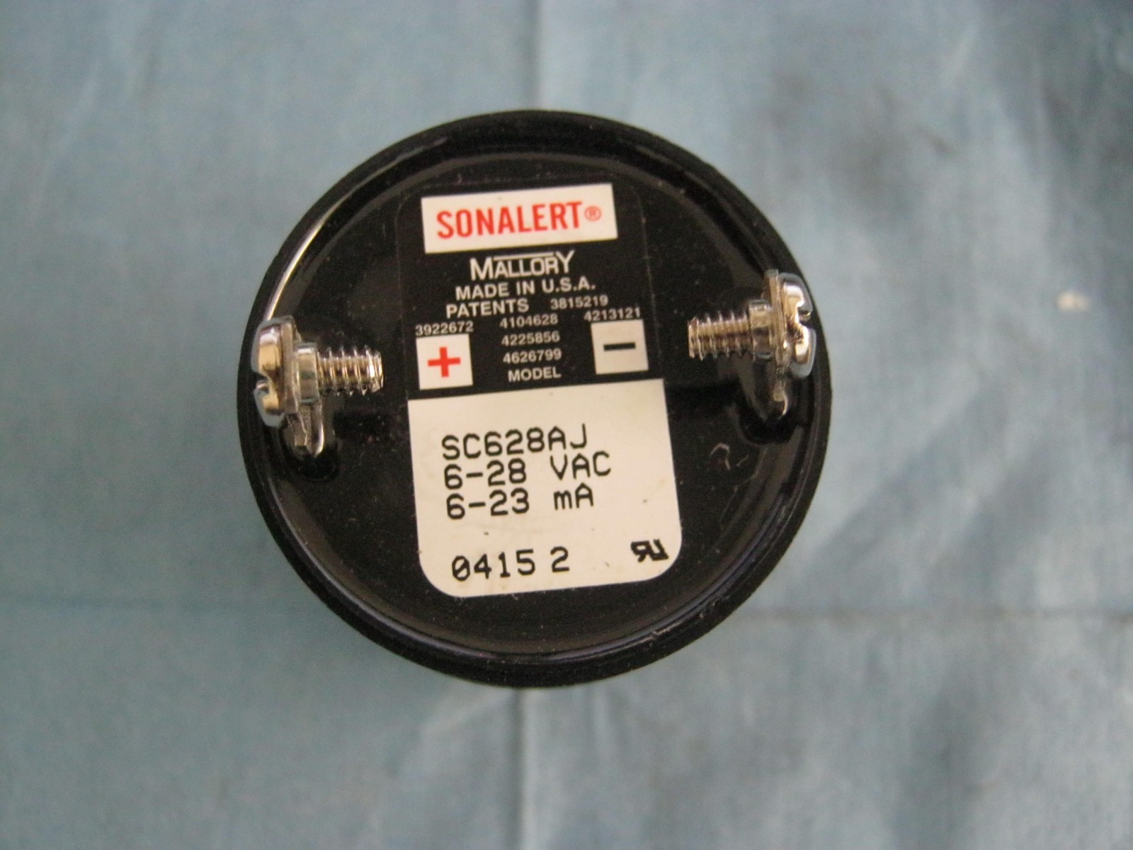 Mallory  Sonalert: SC628AJ Audio Indicator & Alert New Old Stock.  No Box.    J