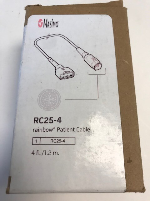 Masimo 3628 RC25-4 rainbow patient cable