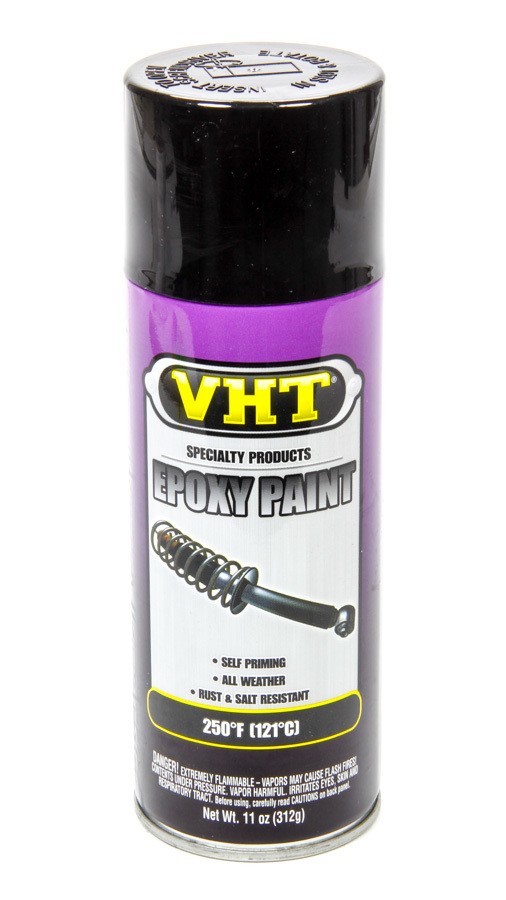 VHT Gloss Black Epoxy All Weather Paint - 11 oz Aerosol - 2 PACK