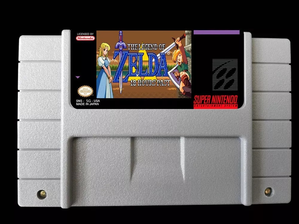 The Legend of Zelda: 18 Hours Past SNES Cartridge US/Version